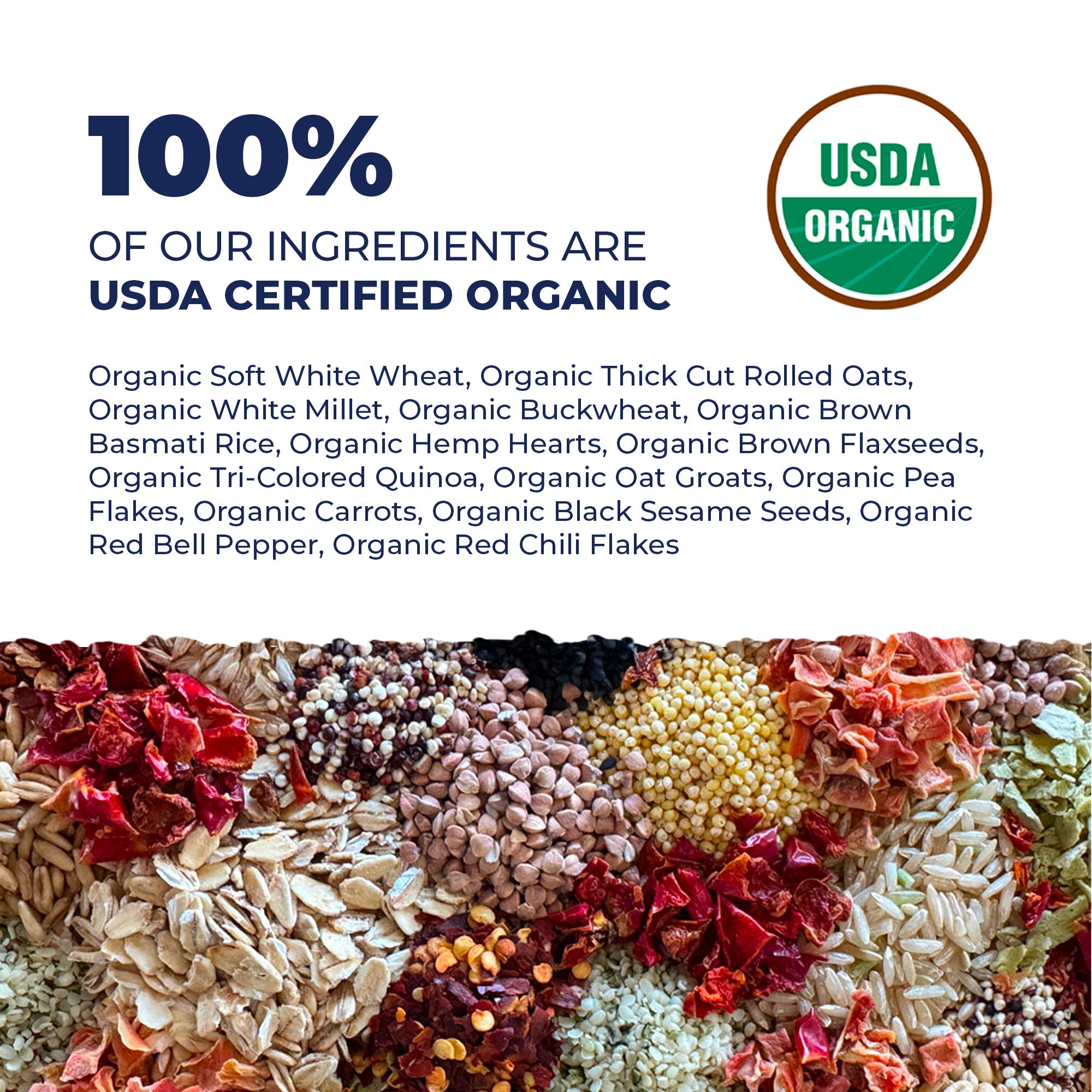 Wild Wellness Organic Parakeet Food