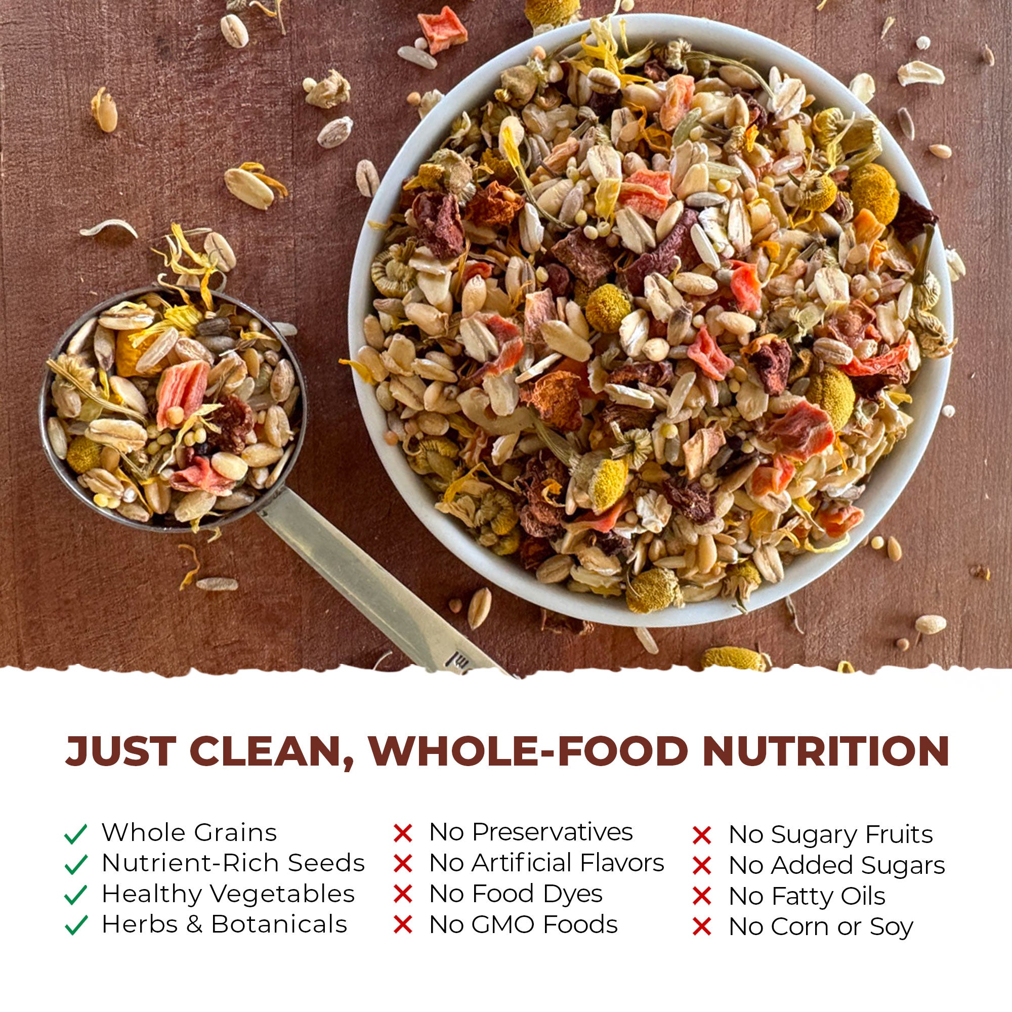 Blissful Balance Organic Parakeet Food