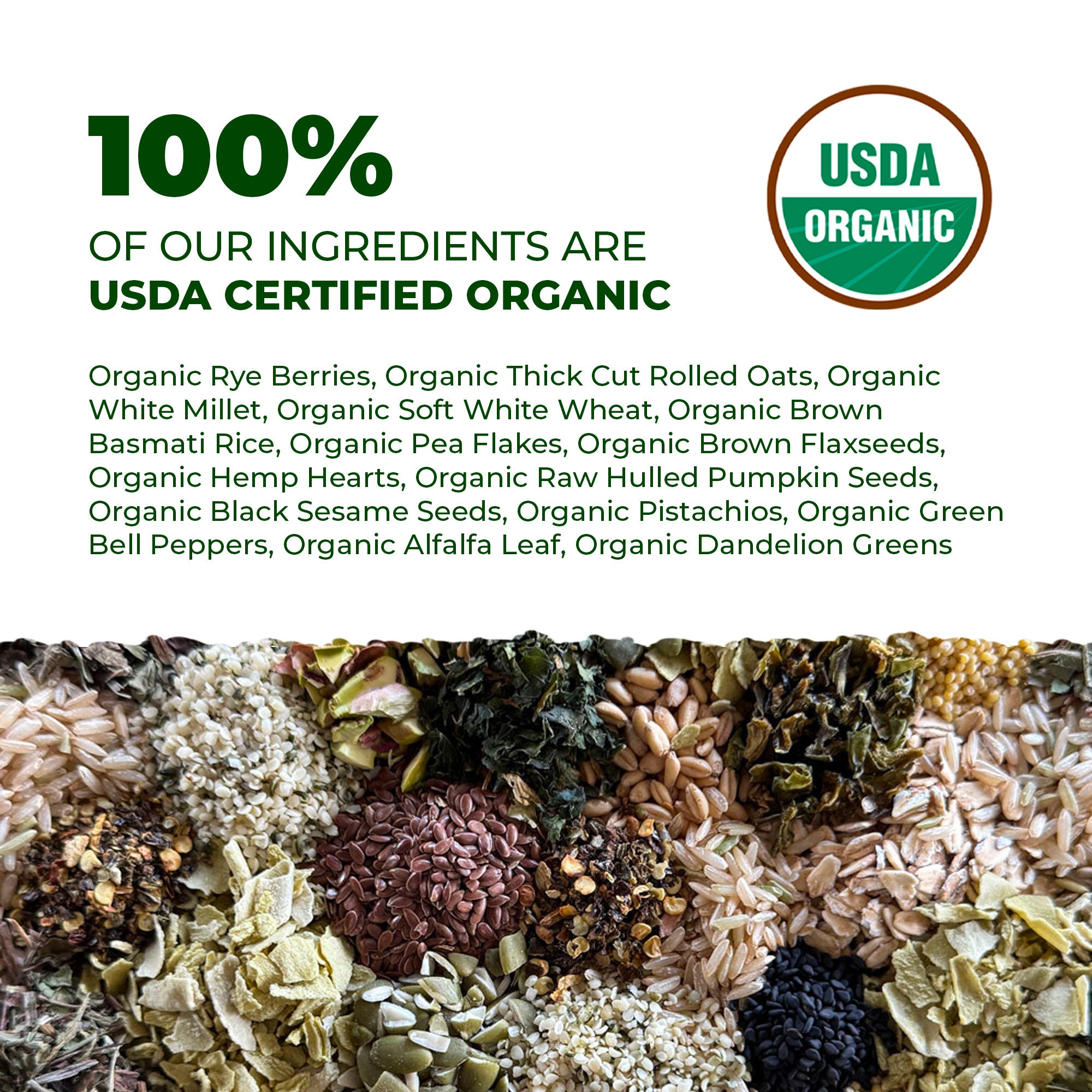 Essential Energy Organic Parrot Food